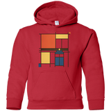 Sweatshirts Red / YS Mondrian Who Youth Hoodie