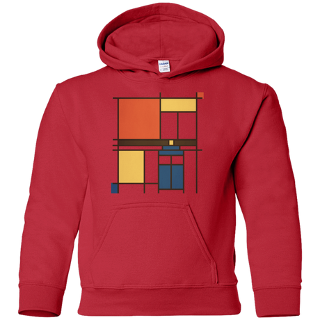 Sweatshirts Red / YS Mondrian Who Youth Hoodie