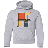 Sweatshirts Sport Grey / YS Mondrian Who Youth Hoodie