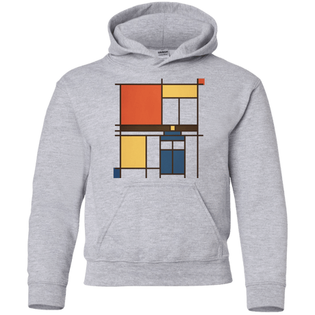 Sweatshirts Sport Grey / YS Mondrian Who Youth Hoodie