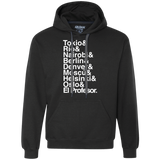 Sweatshirts Black / S Money Heist Jetset Premium Fleece Hoodie