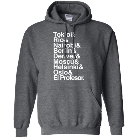 Sweatshirts Dark Heather / S Money Heist Jetset Pullover Hoodie