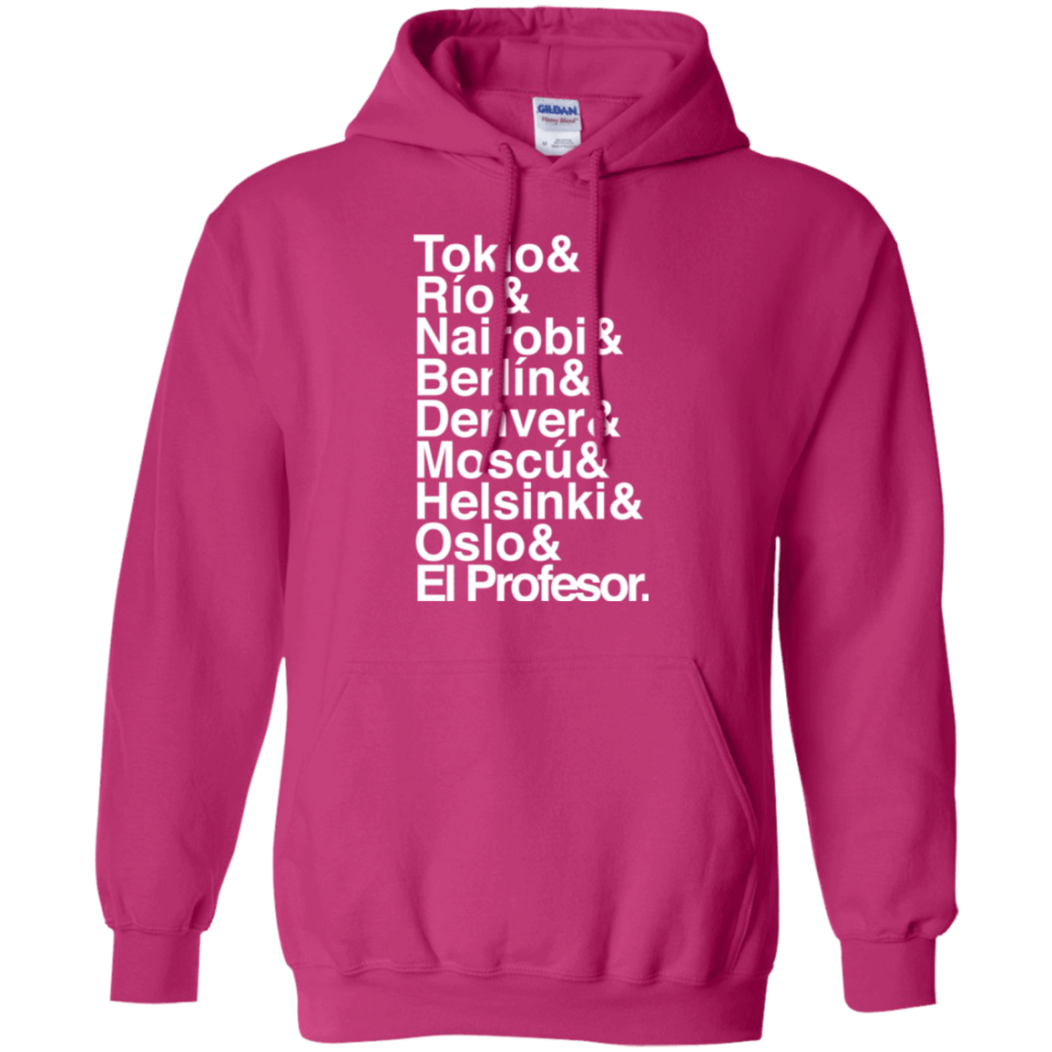 Sweatshirts Heliconia / S Money Heist Jetset Pullover Hoodie