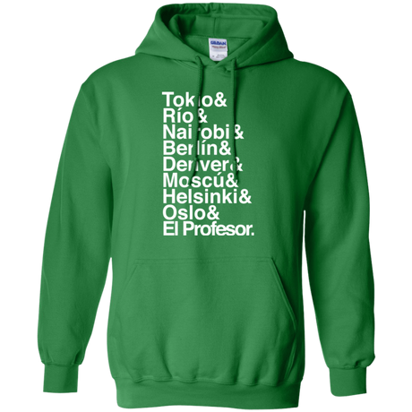 Sweatshirts Irish Green / S Money Heist Jetset Pullover Hoodie