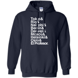 Sweatshirts Navy / S Money Heist Jetset Pullover Hoodie