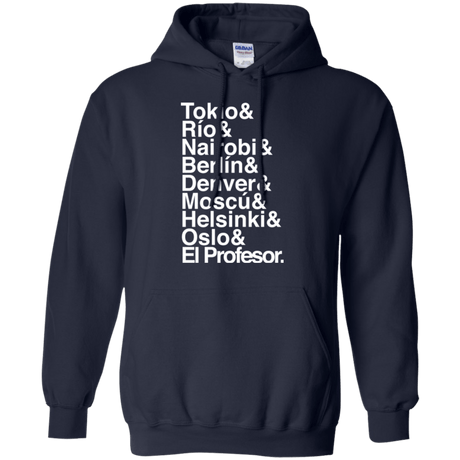 Sweatshirts Navy / S Money Heist Jetset Pullover Hoodie