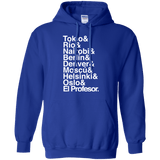 Sweatshirts Royal / S Money Heist Jetset Pullover Hoodie