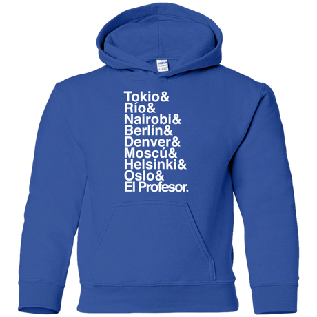 Sweatshirts Royal / YS Money Heist Jetset Youth Hoodie