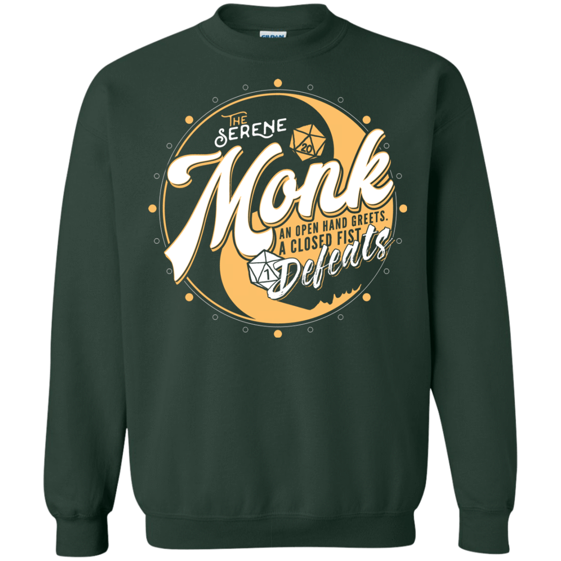 Sweatshirts Forest Green / S Monk Crewneck Sweatshirt