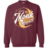 Sweatshirts Maroon / S Monk Crewneck Sweatshirt