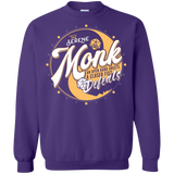 Sweatshirts Purple / S Monk Crewneck Sweatshirt