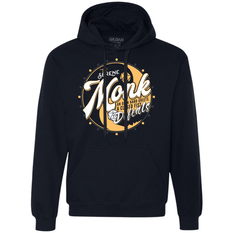 Sweatshirts Navy / S Monk Premium Fleece Hoodie