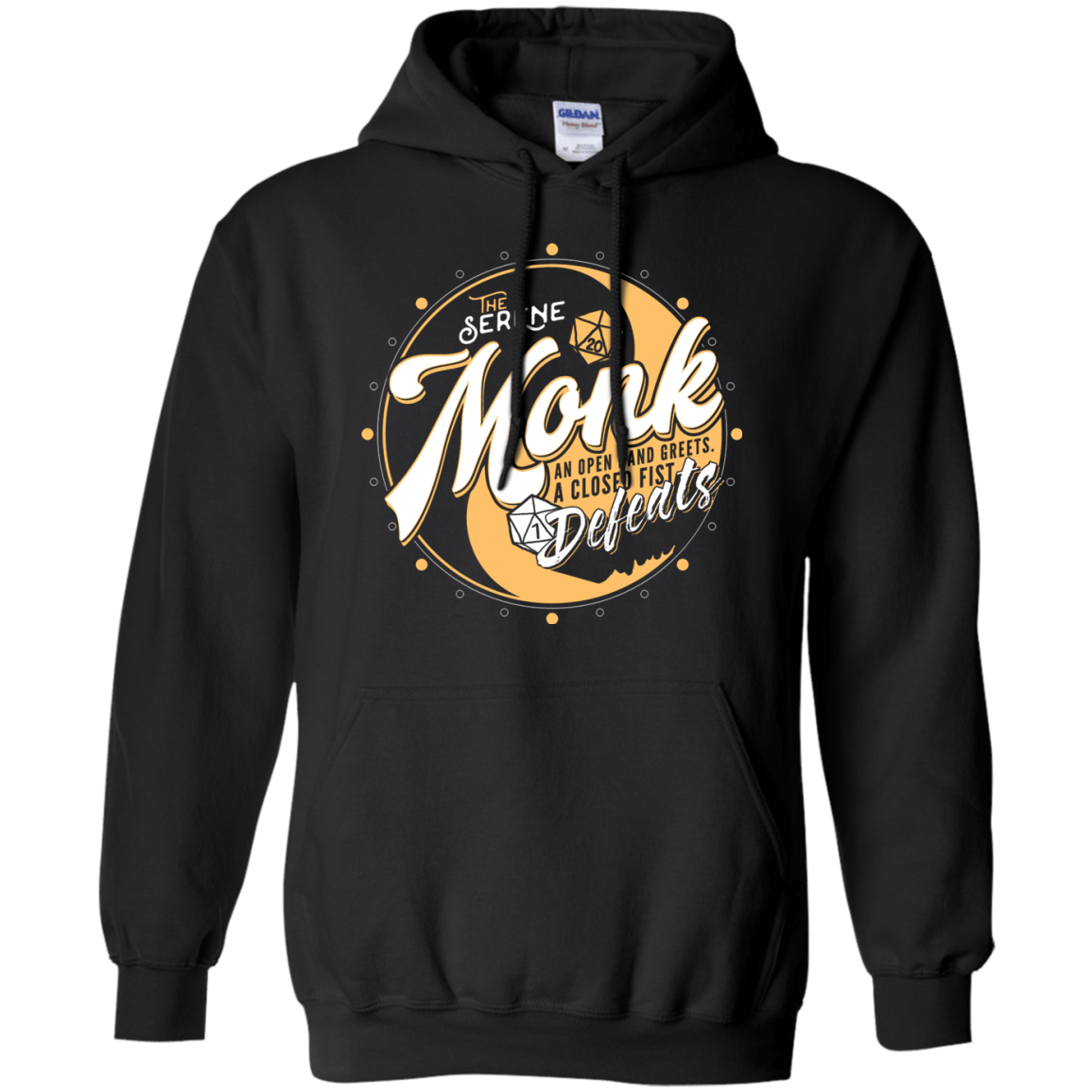 Sweatshirts Black / S Monk Pullover Hoodie