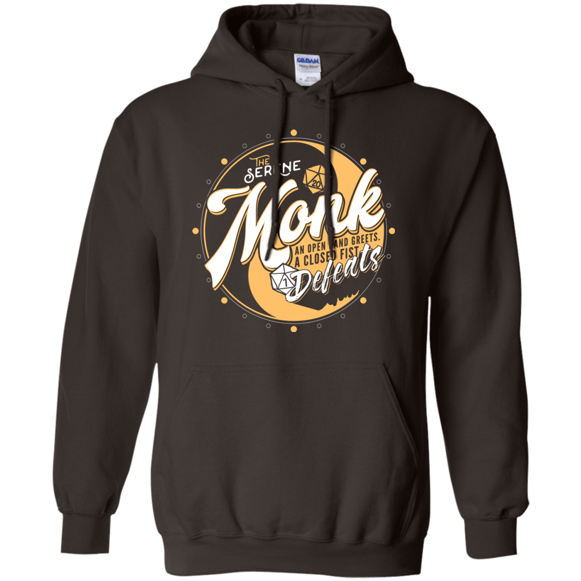 Sweatshirts Dark Chocolate / S Monk Pullover Hoodie