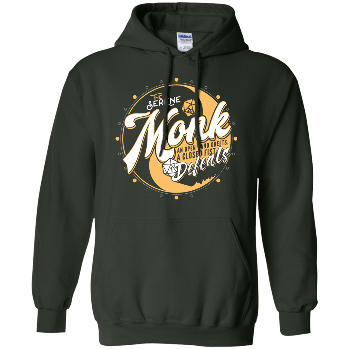 Sweatshirts Forest Green / S Monk Pullover Hoodie