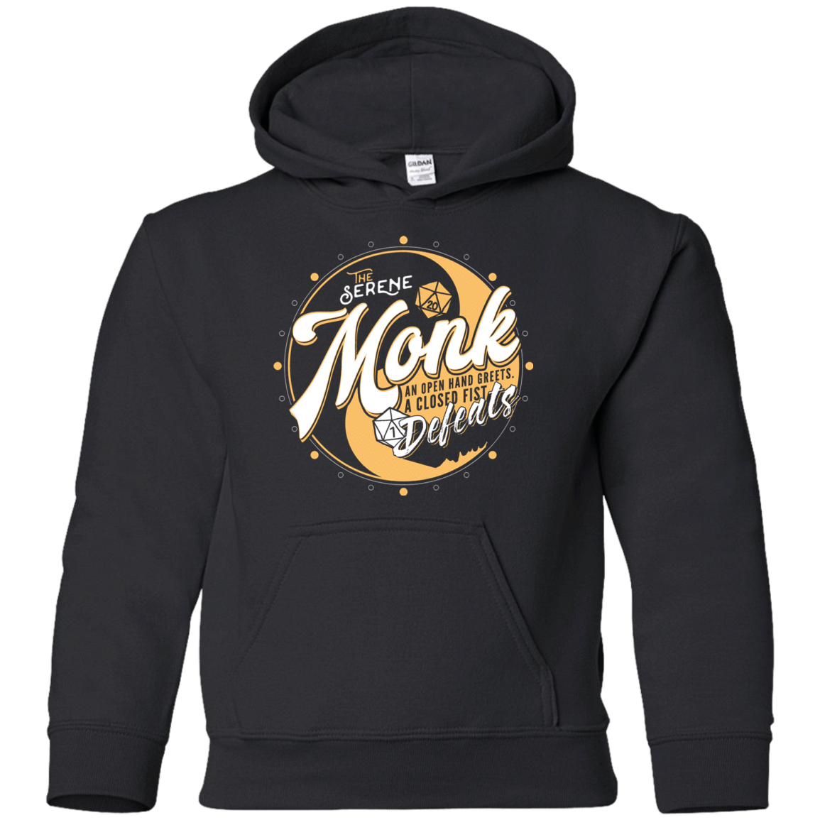 Sweatshirts Black / YS Monk Youth Hoodie