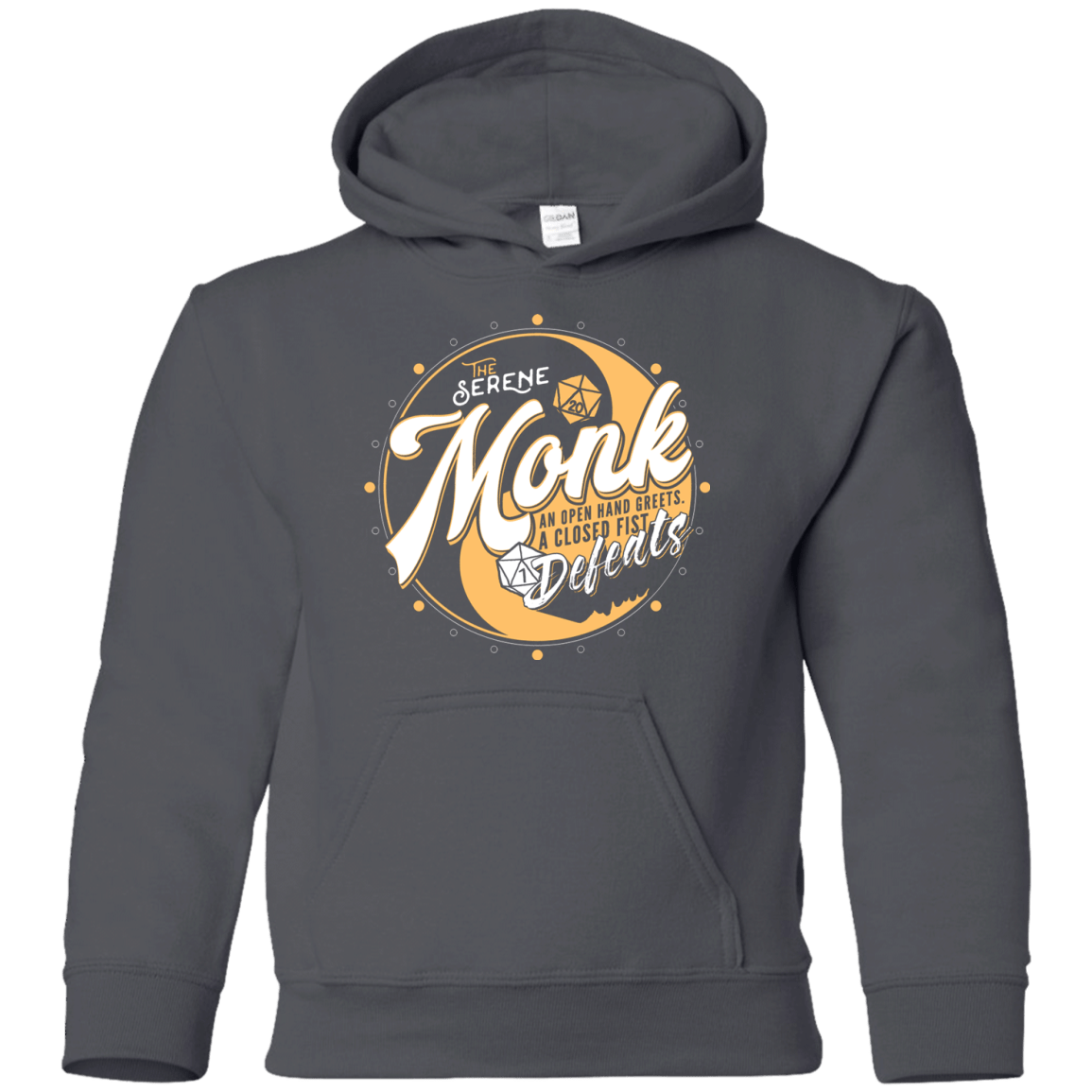 Sweatshirts Charcoal / YS Monk Youth Hoodie