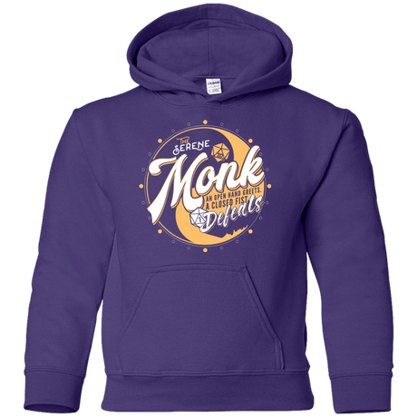 Sweatshirts Purple / YS Monk Youth Hoodie