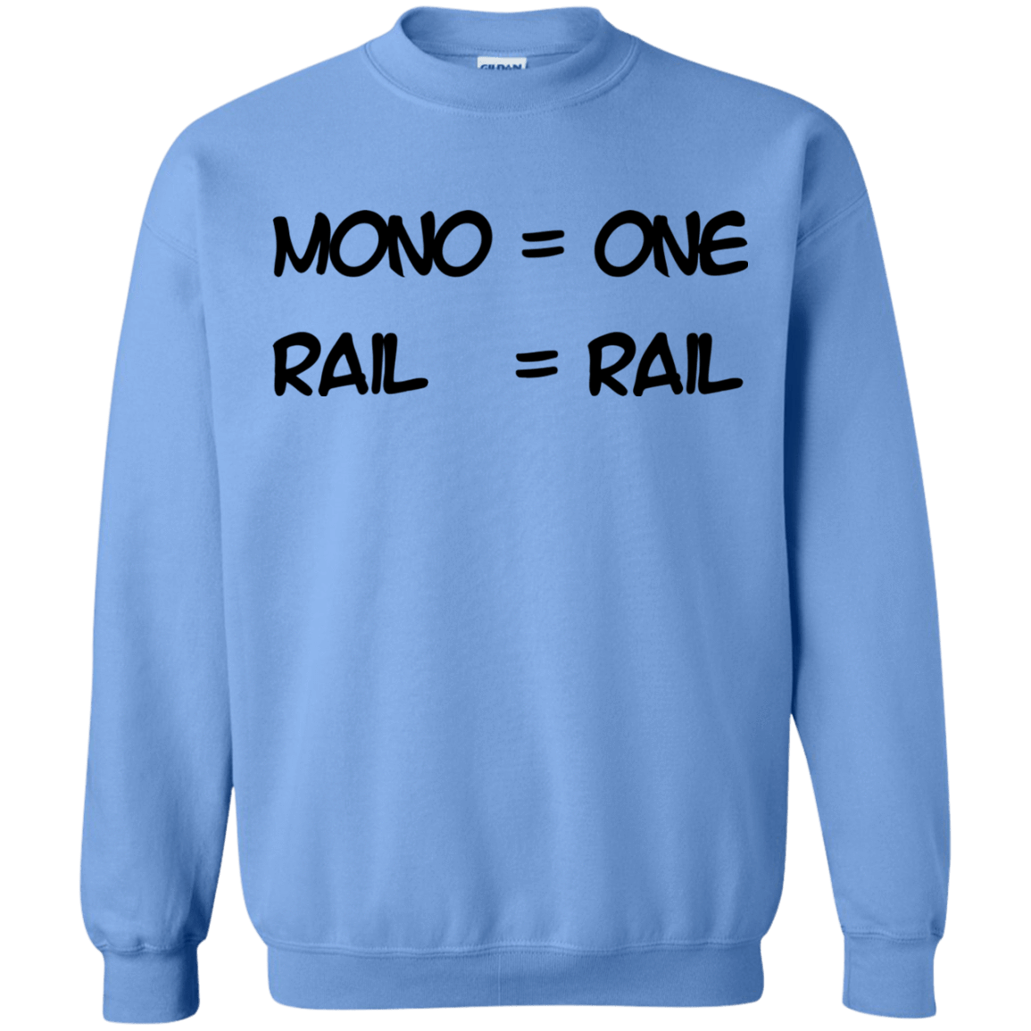 Sweatshirts Carolina Blue / S Mono Crewneck Sweatshirt