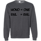 Sweatshirts Dark Heather / S Mono Crewneck Sweatshirt