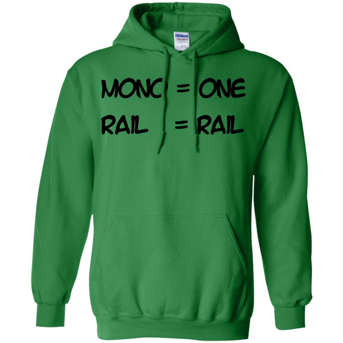 Sweatshirts Irish Green / S Mono Pullover Hoodie