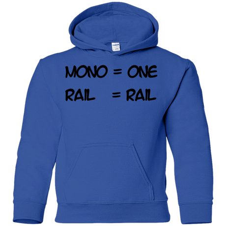 Sweatshirts Royal / YS Mono Youth Hoodie