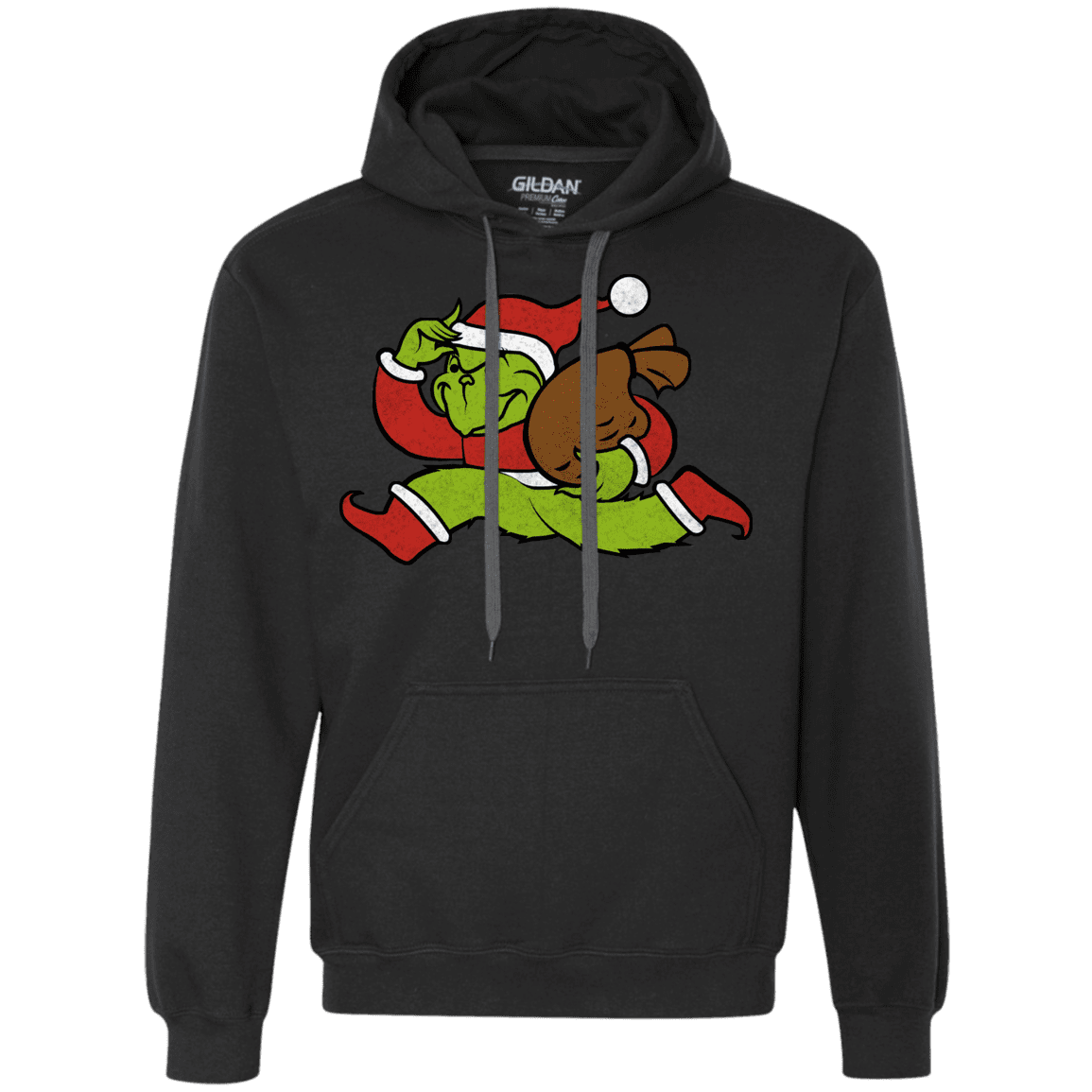 Sweatshirts Black / S Monopoly Grinch Premium Fleece Hoodie