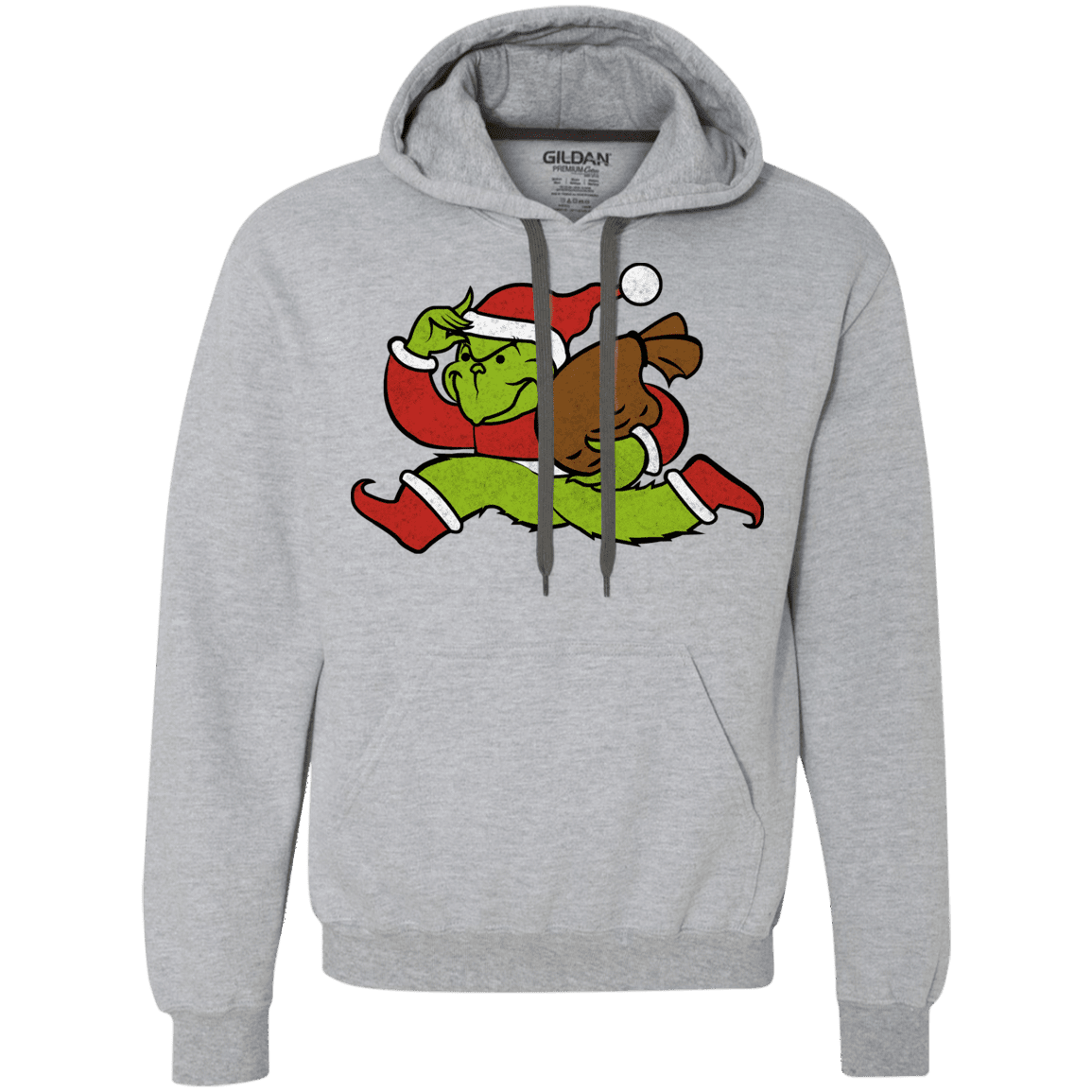 Sweatshirts Sport Grey / S Monopoly Grinch Premium Fleece Hoodie