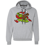 Sweatshirts Sport Grey / S Monopoly Grinch Premium Fleece Hoodie