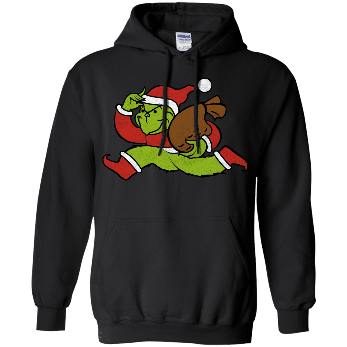 Sweatshirts Black / S Monopoly Grinch Pullover Hoodie