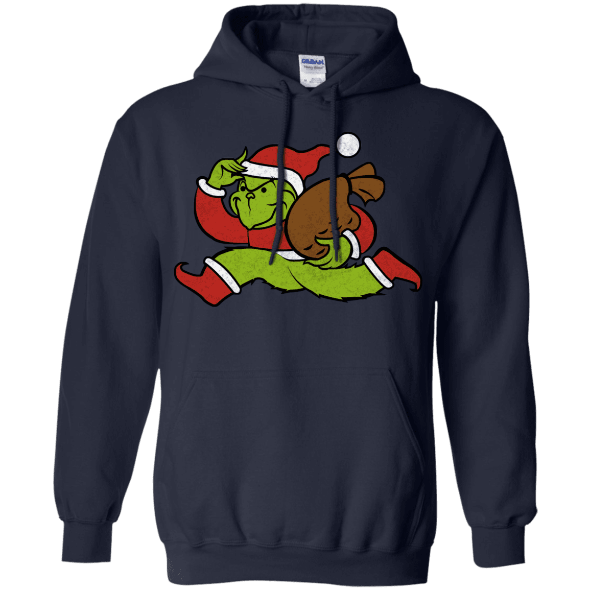 Sweatshirts Navy / S Monopoly Grinch Pullover Hoodie