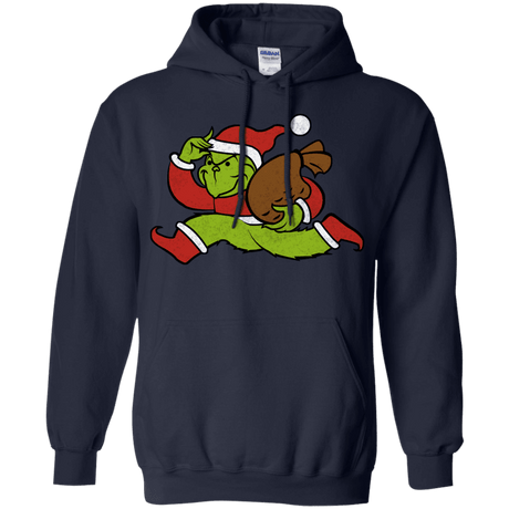 Sweatshirts Navy / S Monopoly Grinch Pullover Hoodie