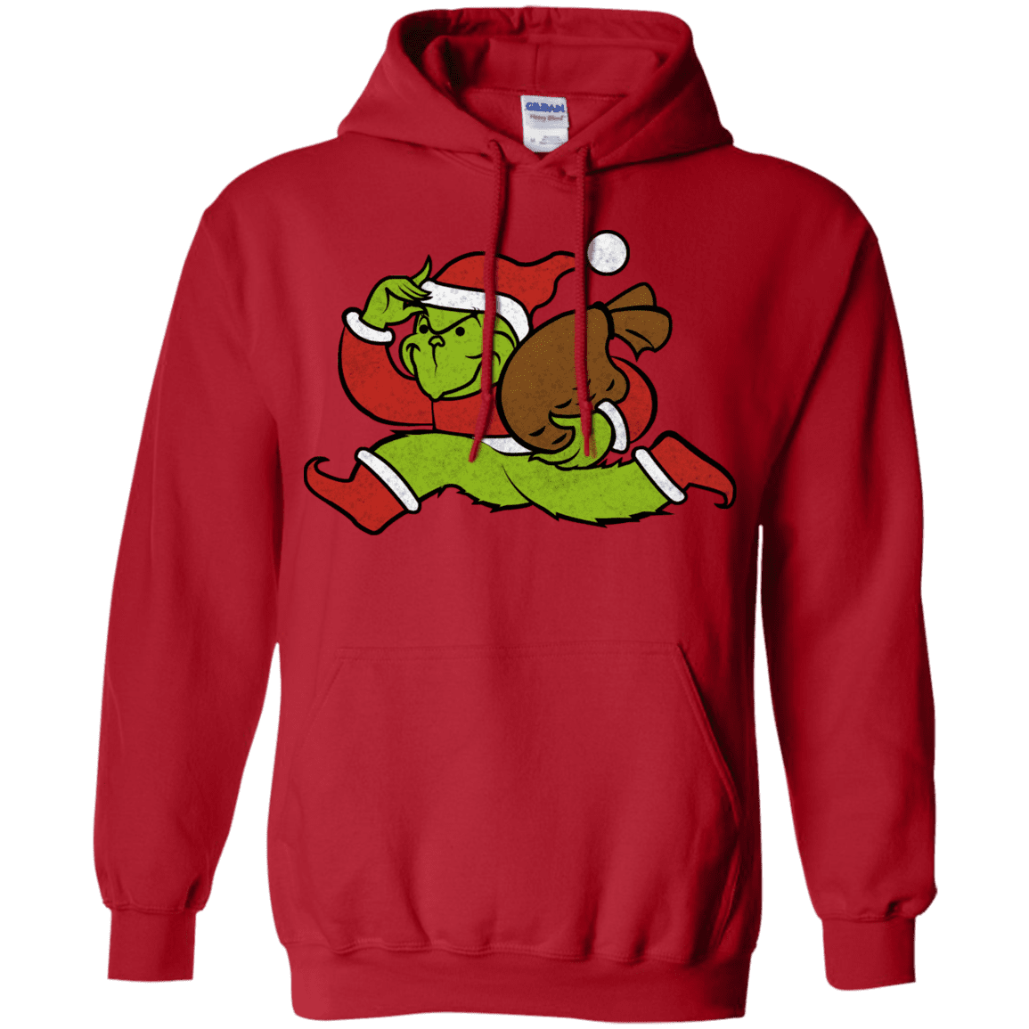 Sweatshirts Red / S Monopoly Grinch Pullover Hoodie