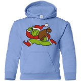 Sweatshirts Carolina Blue / YS Monopoly Grinch Youth Hoodie