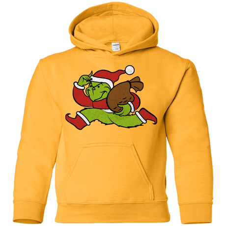 Sweatshirts Gold / YS Monopoly Grinch Youth Hoodie