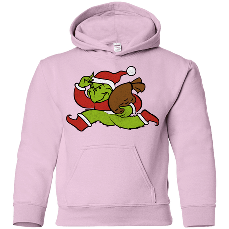 Sweatshirts Light Pink / YS Monopoly Grinch Youth Hoodie