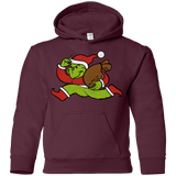 Sweatshirts Maroon / YS Monopoly Grinch Youth Hoodie