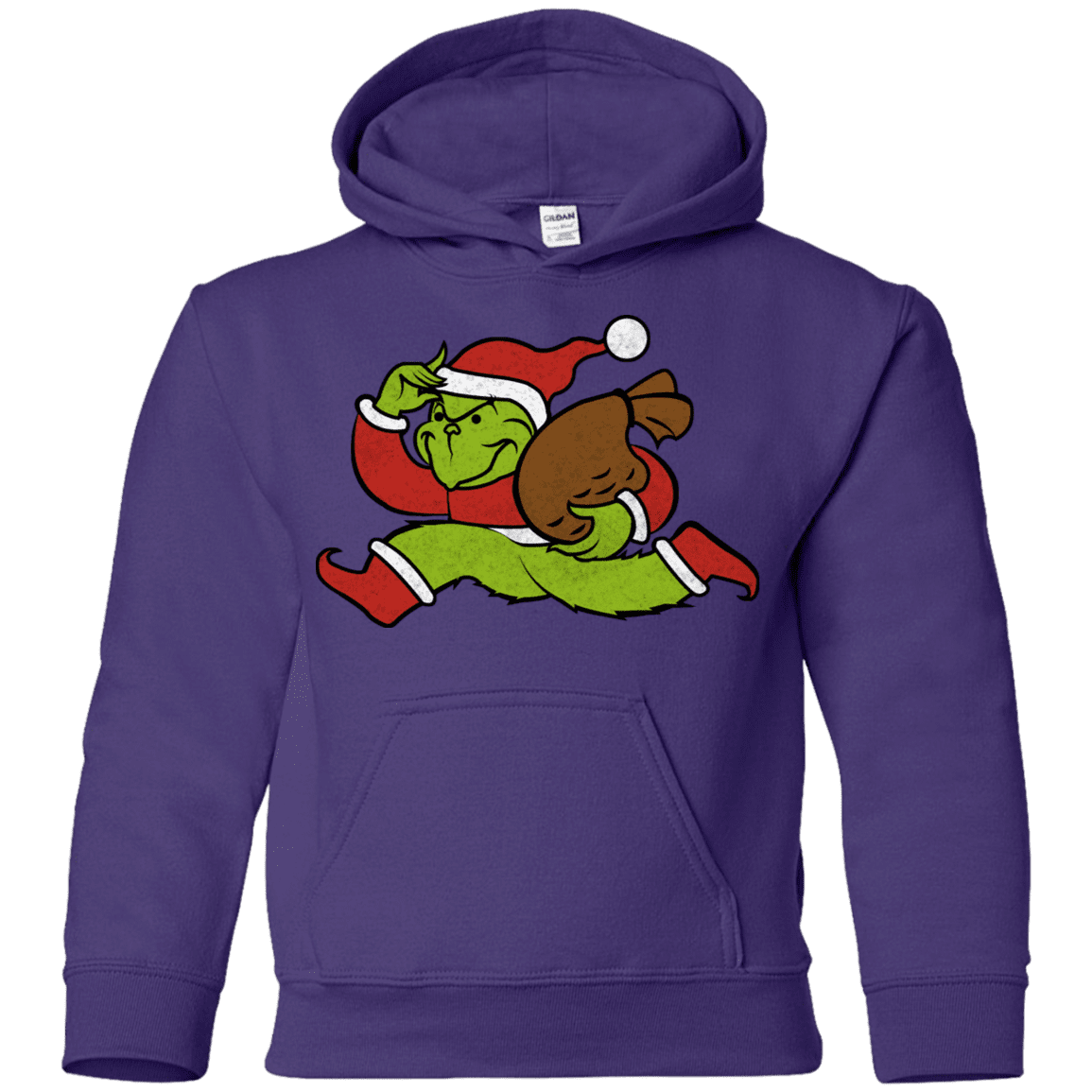 Sweatshirts Purple / YS Monopoly Grinch Youth Hoodie