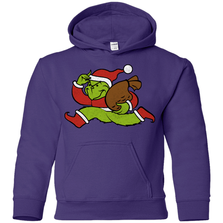 Sweatshirts Purple / YS Monopoly Grinch Youth Hoodie