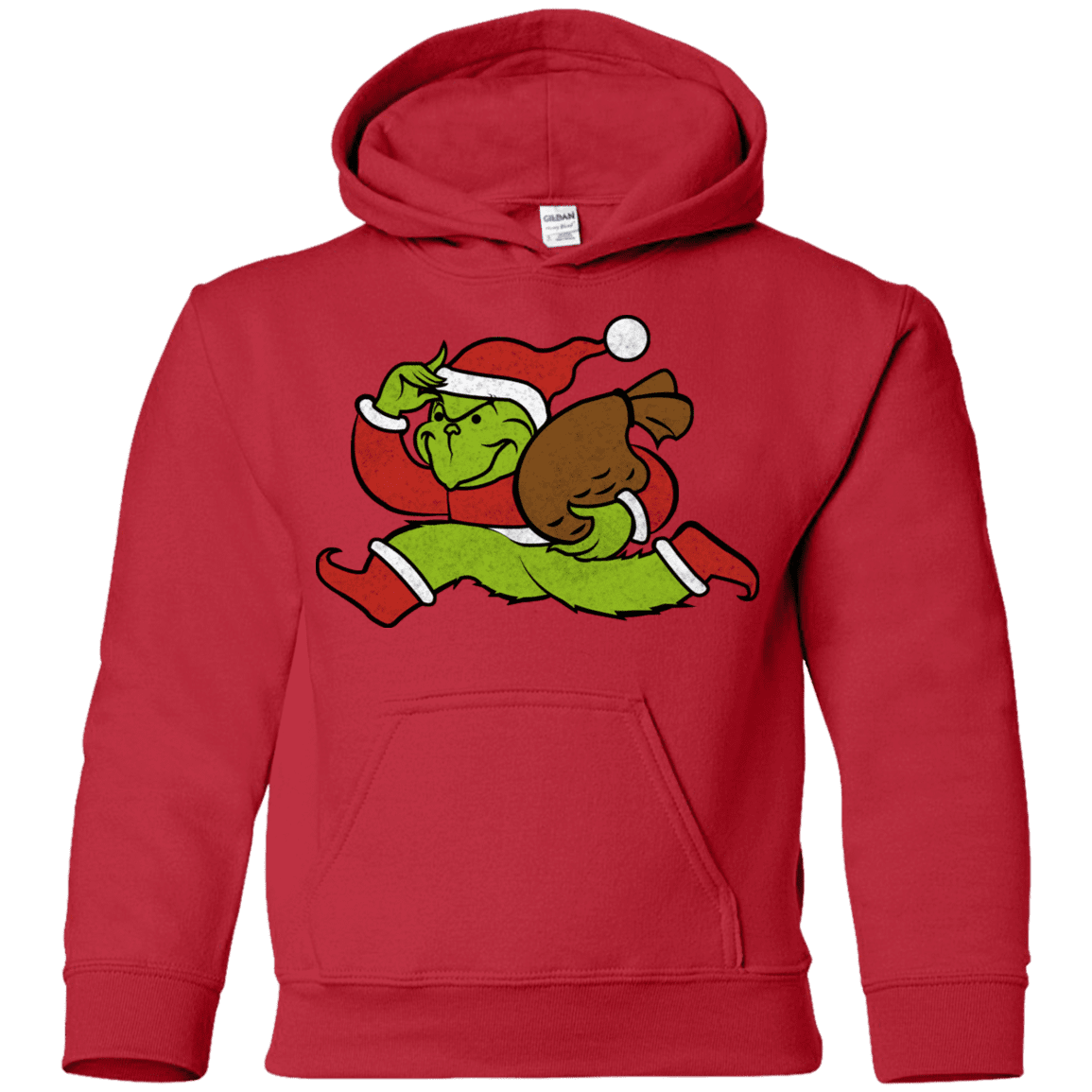 Sweatshirts Red / YS Monopoly Grinch Youth Hoodie