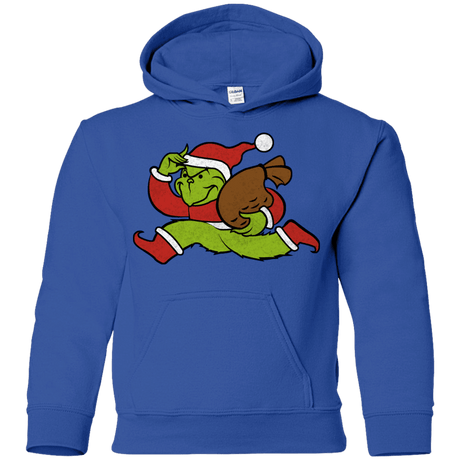 Sweatshirts Royal / YS Monopoly Grinch Youth Hoodie