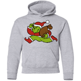 Sweatshirts Sport Grey / YS Monopoly Grinch Youth Hoodie