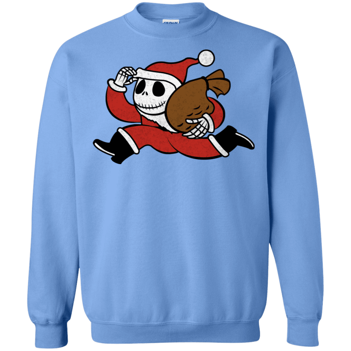 Sweatshirts Carolina Blue / S Monopoly Skellington Crewneck Sweatshirt