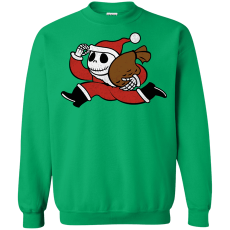 Sweatshirts Irish Green / S Monopoly Skellington Crewneck Sweatshirt