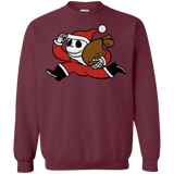 Sweatshirts Maroon / S Monopoly Skellington Crewneck Sweatshirt