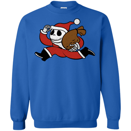 Sweatshirts Royal / S Monopoly Skellington Crewneck Sweatshirt