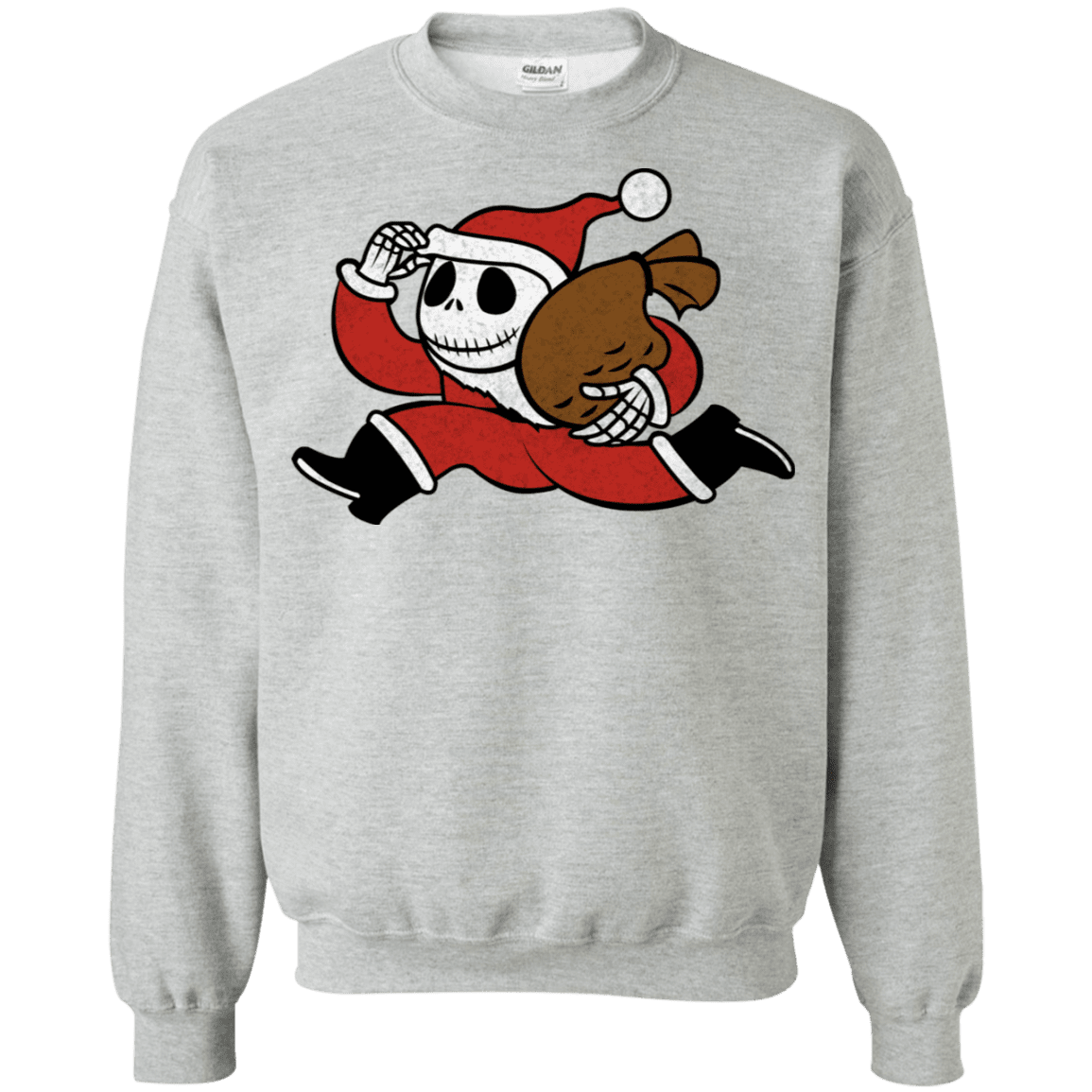 Sweatshirts Sport Grey / S Monopoly Skellington Crewneck Sweatshirt