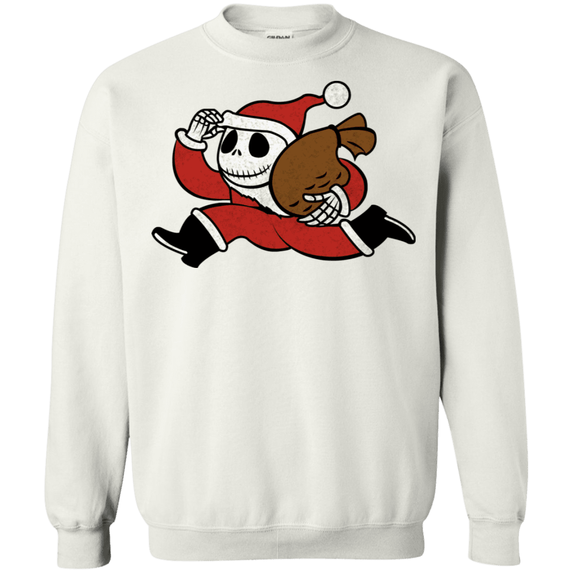 Sweatshirts White / S Monopoly Skellington Crewneck Sweatshirt