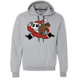 Sweatshirts Sport Grey / S Monopoly Skellington Premium Fleece Hoodie