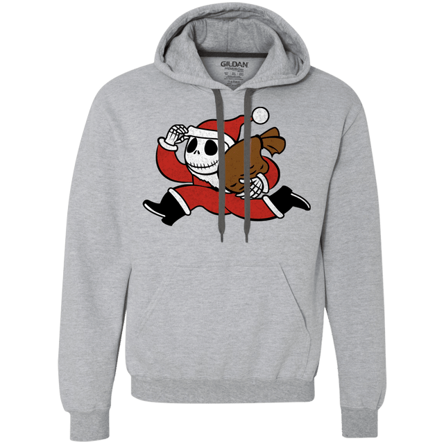 Sweatshirts Sport Grey / S Monopoly Skellington Premium Fleece Hoodie